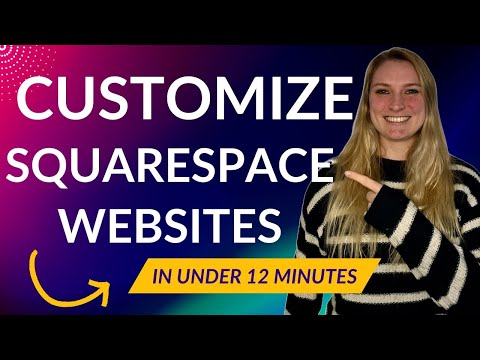 Watch Me Build a Squarespace Website in 12 Minutes (Editor Tutorial)