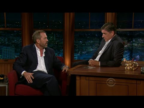 Late Late Show with Craig Ferguson 8/22/2011 Hugh Laurie, Saffron Burrows