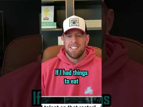 Are you alright over there JJ Watt? 😂😂