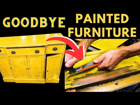 Ep. 81 TRASHED Painted furniture gets GORGEOUS RESTORATION...