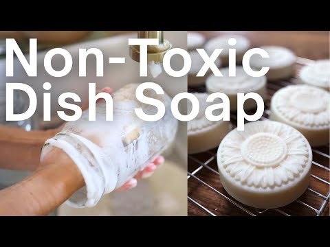 EASY to make & zero waste dish soap bars that WORK!