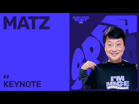 Yukihiro "Matz" Matsumoto — Programming Language for the AI Age | Baltic Ruby 2025