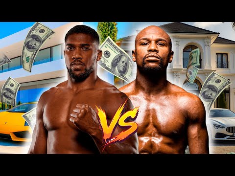 Anthony Joshua vs Floyd Mayweather: WHO IS RICHER?