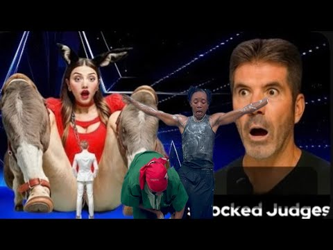 How she bathe full grown man this performance shocked the whole agt #agt