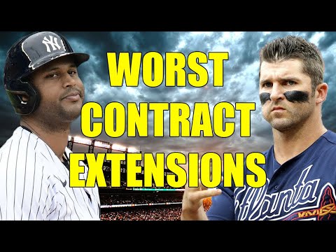 Worst Contract Extensions in Baseball History