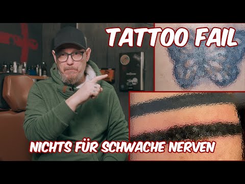 Was machen wenn das Tattoo nicht so geklappt hat.