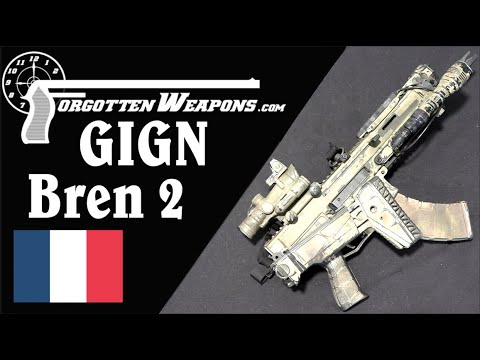 GIGN's Unique Bren 2 in 7.62x39: Counterterrorism and Hostage Rescue