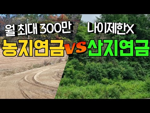 노후준비 '농지연금 VS 산지연금' 어떤점이 다를까?