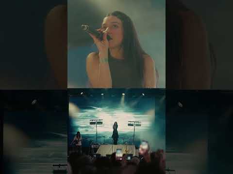 oklou performs ‘harvest sky’ live at laneway festival #oklou #livemusic