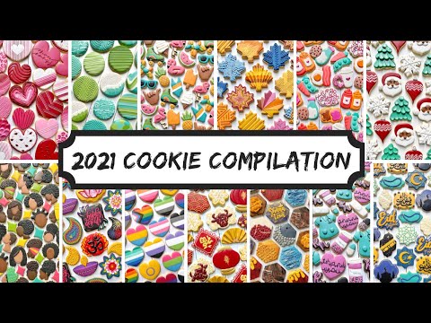 Every cookie I made in 2021 ~ EPIC Satisfying Cookie Decorating Compilation