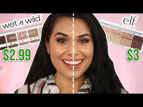 Which Brand Makes the Best Drugstore Mini Eyeshadow Palette!? (e.l.f vs. wet n wild)