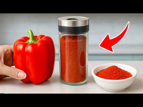 Stop Buying Paprika! Make It at Home in Minutes and Save Big! | Tracy Tips