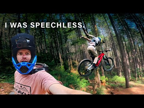 10-Year-Old Rides the MEGA Line That Scares Pros!