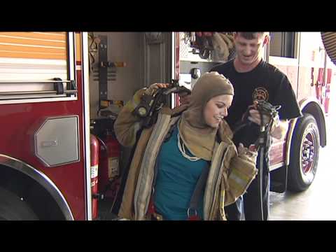 KARK 4 Reporter Jocelyn Tovar Puts on Firefighter's Gear