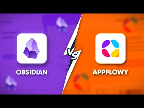 Obsidian Vs Appflowy | Choose Wisely!