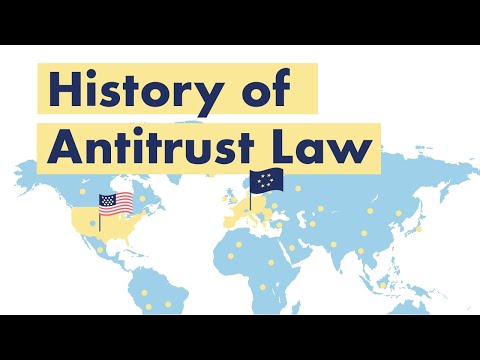 History of Antitrust Law