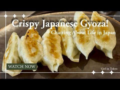 Making Japanese Dumplings (Gyoza) While Chatting About Life in Tokyo