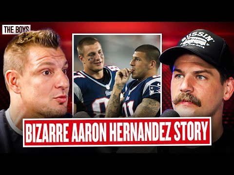 Rob Gronkowski Tells BIZARRE Story About Aaron Hernandez In Patriots Team Meetings | Bussin'