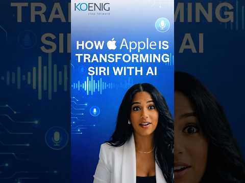 How Apple Is Transforming Siri with AI 🤖 #Shorts