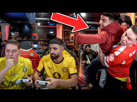 EA FC 26 MATCH in the RESTAURANT (guest flies into the setup)