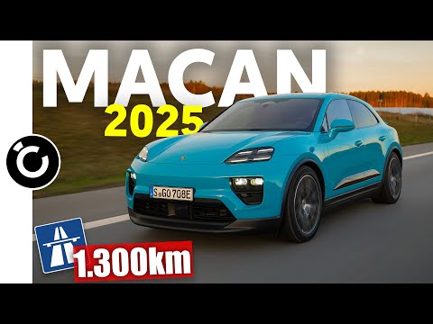 Porsche Macan 2025 – 1.300 km Autobahn mit der Familie! Der echte Test