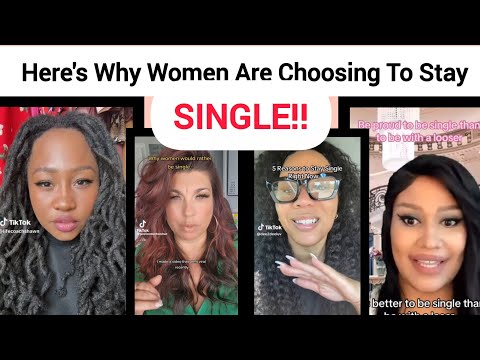 WOMEN ARE CHOOSING TO STAY SINGLE. HERE'S WHY‼️
