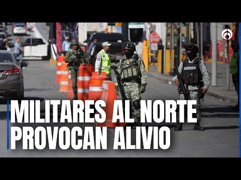Milicia de México y Estados Unidos cumplen y se instalan en la frontera