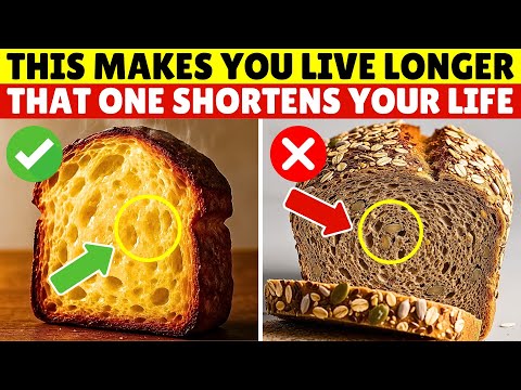 Over 65? 4 WORST Breads You Should NEVER Touch and 4 You MUST Eat Daily!
