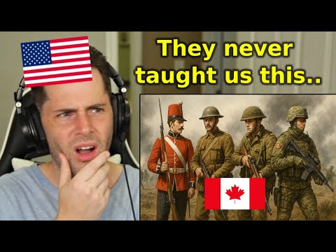 American Reacts to the Military History Of Canada