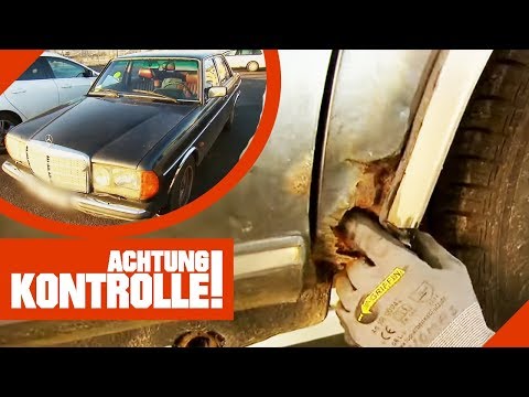 Mercedes Oldtimer beim TÜV: Ist der PKW noch verkehrssicher? | Achtung Kontrolle | kabel eins