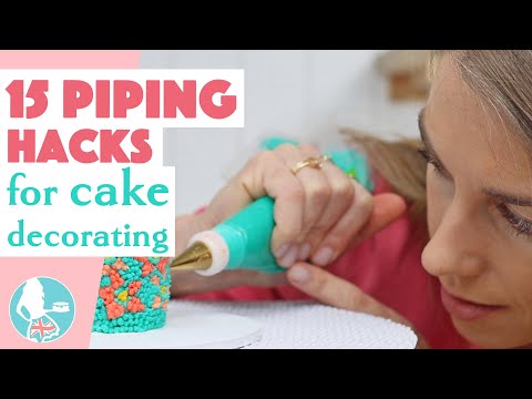 15 Piping Hacks for Cake Decorating