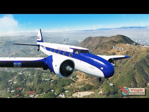 Taming the Wing42 Boeing 247! | Real 737 Pilot LIVE | LA – Catalina Island – San Diego