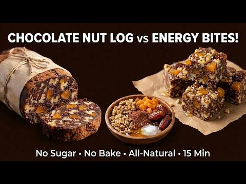 No Sugar, No Oven — Just Nuts, Dates & Cocoa!