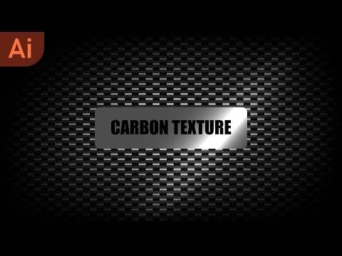 How to Create a Carbon Texture | Illustrator Tutorial