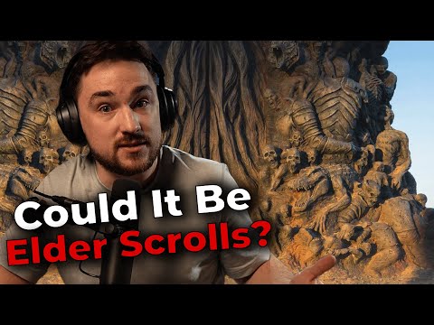 The Game Awards Desert Statue Elder Scrolls Theory (No, Not ES6) - Luke Reacts