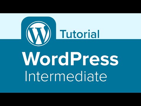 WordPress Intermediate Tutorial