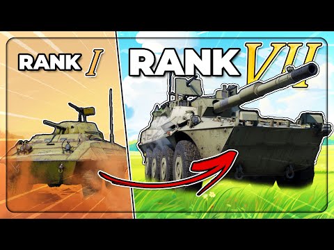 Evolving Tanks But They All Have Wheels in War Thunder