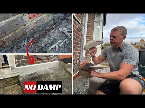 Quick Fix External Sand & Cement Damp Proof Repair