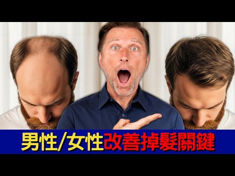 年紀大掉髮的真正原因！柏格醫生揭秘自然改善男性禿頭與女性頭髮稀疏的最佳方法,Dr berg