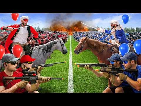 100 Person Airsoft Battle Royale