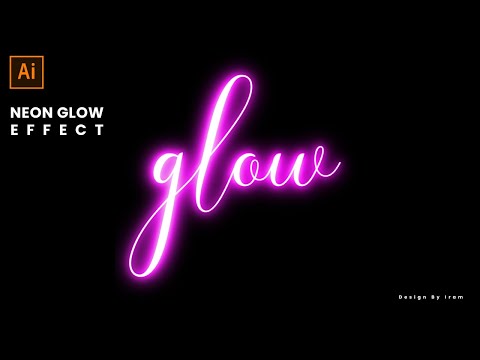 How to Create a Neon Text/Glow Effect in Adobe Illustrator