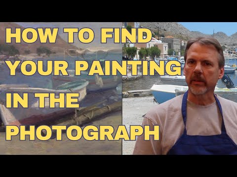 How To Find Your Painting In The Photograph