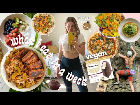 what I eat in a week BEFORE VACATION! ( no restrictions + vegan + easy ) -okay it was 4 days..