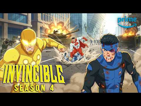 INVINCIBLE Season 4 (2026) J.K. Simmons & Jason Mantzoukas