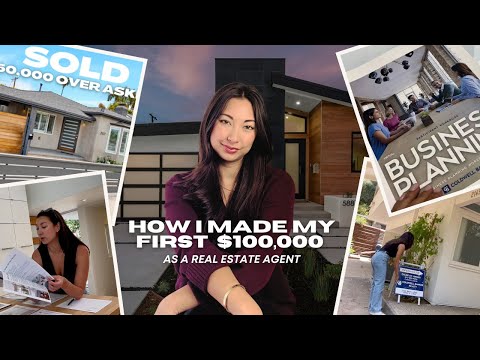 How I Made My First $100,000 at 22 as a Real Estate Agent