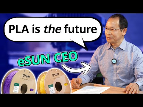 3D Filament CEO Talks About The "Wonder Material" PLA | eSUN x Micro Center