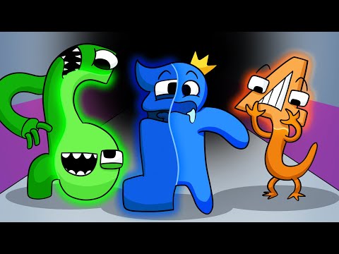 RAINBOW FRIENDS, Become NUMBER LORE?! (Cartoon Animation)