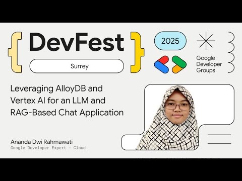 Leveraging AlloyDB and Vertex AI for an LLM and RAG-Based Chat Application