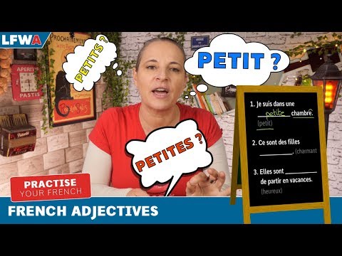 Practise your French adjectives