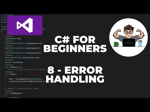 C# Tutorial for Beginners 8 : Error handling (Try Catch Finally)